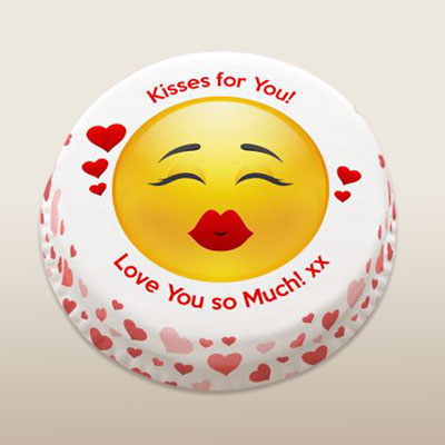 "Emoji Photo Cake - codeEm04 - Click here to View more details about this Product